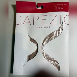 Capezio Ultra Soft Footless Tights in Light Tan 1917 LSN M/L J16
